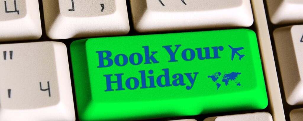 Book your holiday canva photo