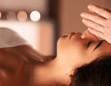 Woman spa with white bathrobe