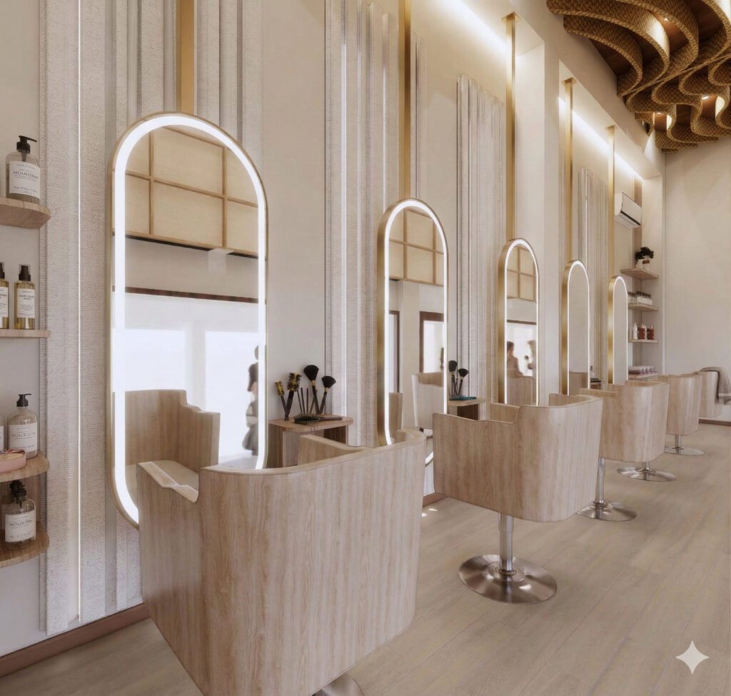 Hair dry salon at Chandee Sukhumvit 39